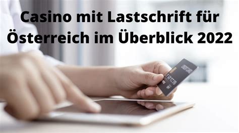 lastschrift casino|Top Lastschrift Casino in Österreich 2024 .